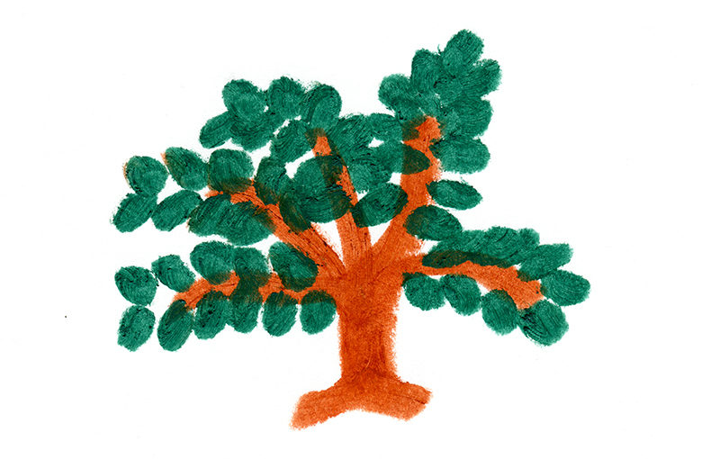 家族製本　ロゴイラスト