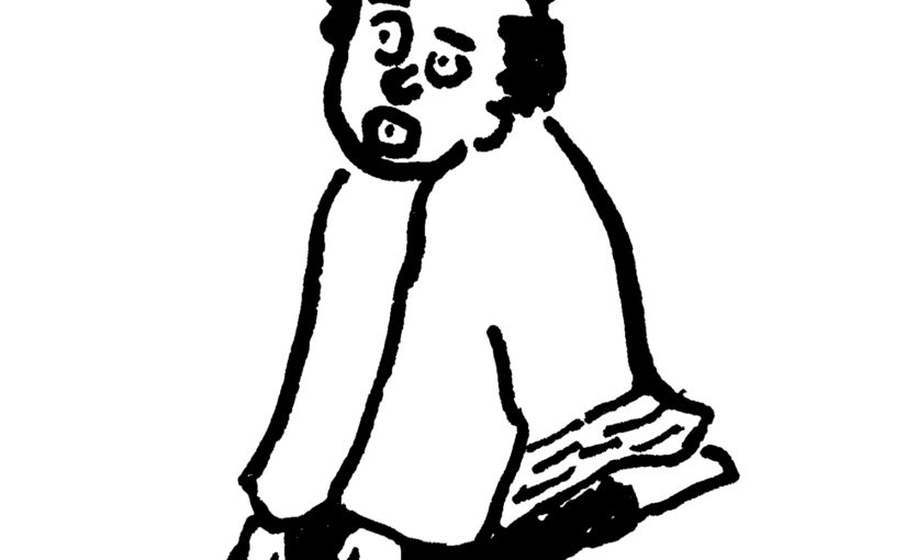 落語会　イラスト